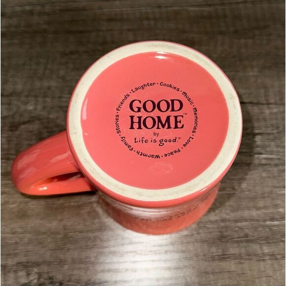 Life is Good Heavy Coffee Mug Campfire Dog - Picture 6 of 8